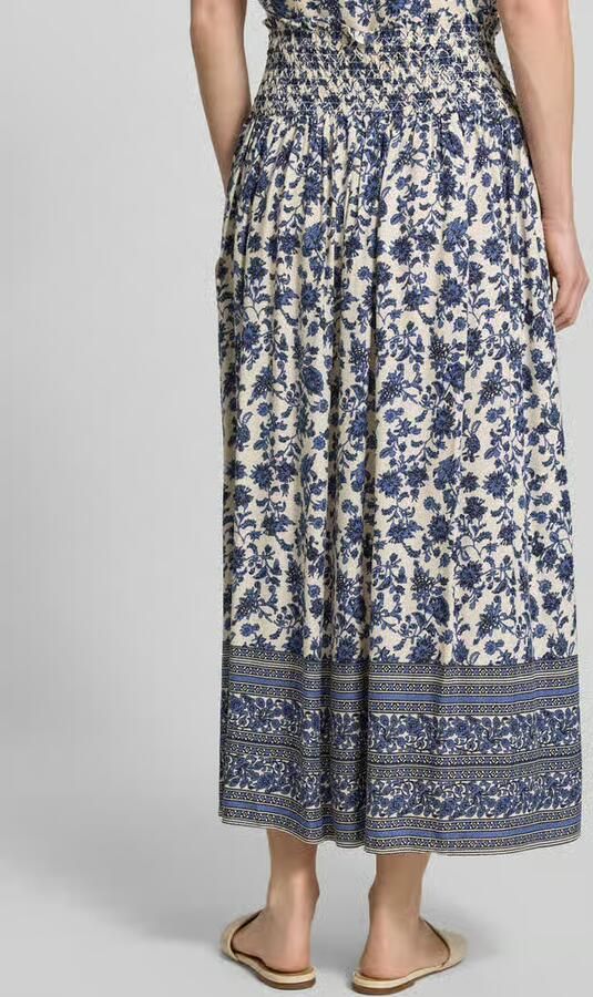 LOLLYS LAUNDRY maxirok van viscose in all-over look model 'Myra' - Foto 3