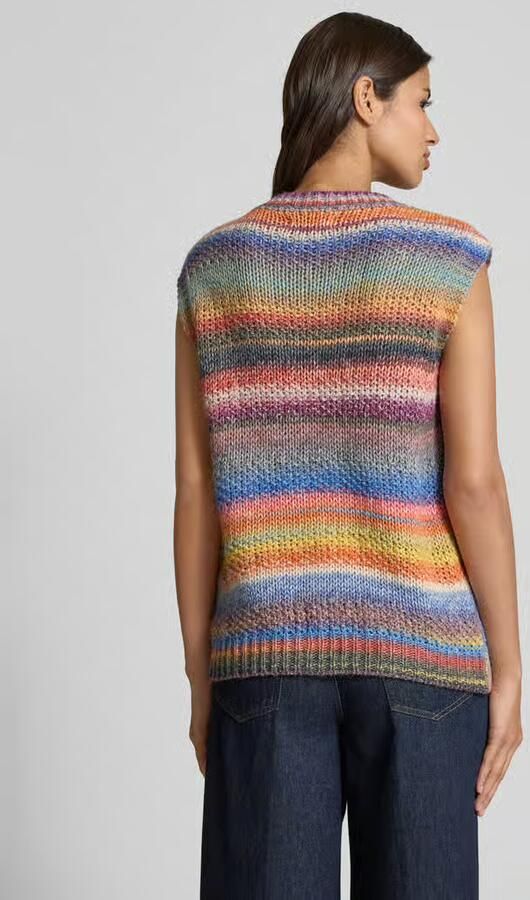 LOLLYS LAUNDRY Mouwloos vest met ronde hals model 'Nynne'