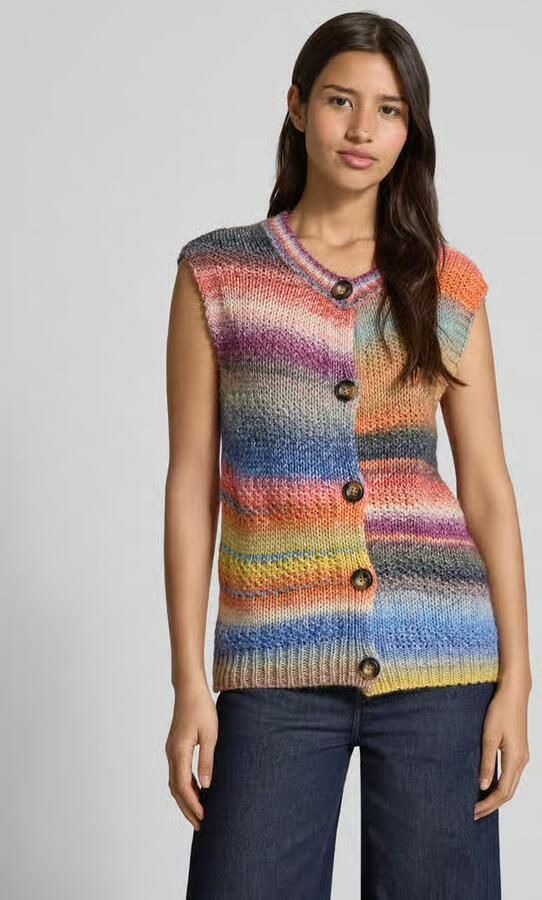 LOLLYS LAUNDRY Mouwloos vest met ronde hals model 'Nynne' - Foto 2