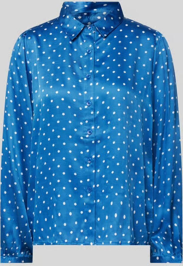 LOLLYS LAUNDRY Overhemdblouse met knoopsluiting model 'Ellie'