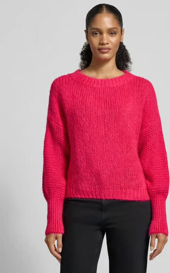 LOLLYS LAUNDRY Oversized gebreide pullover met mohairgehalte model 'Isolde' - Foto 2