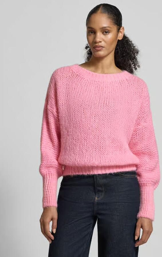LOLLYS LAUNDRY Oversized gebreide pullover met mohairgehalte model 'Isolde' - Foto 2