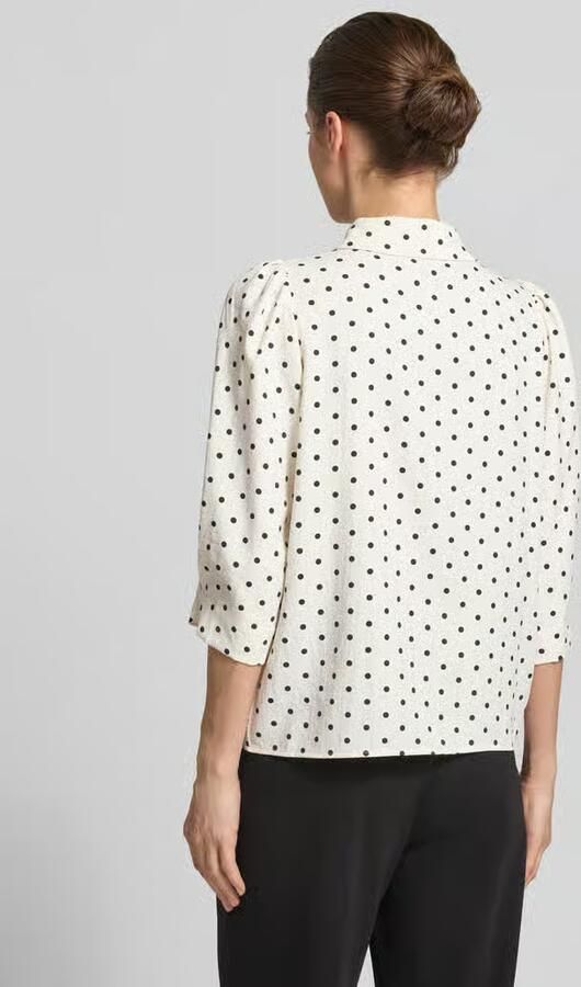 LOLLYS LAUNDRY regular fit blouse met 3 4-mouw model 'Bono' - Foto 3