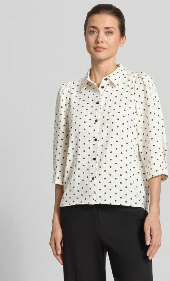 LOLLYS LAUNDRY regular fit blouse met 3 4-mouw model 'Bono' - Foto 2