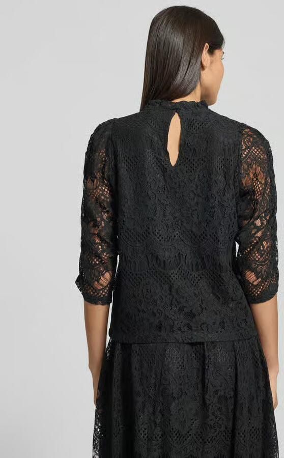 LOLLYS LAUNDRY Regular fit blouse met 3 4-mouwen model 'Lilou'