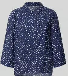 LOLLYS LAUNDRY regular fit blouse van viscose met 3 4-mouw model 'Bono'