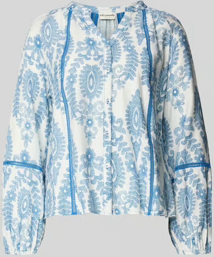 LOLLYS LAUNDRY Regular fit blouse van viscosemix model 'Vero'