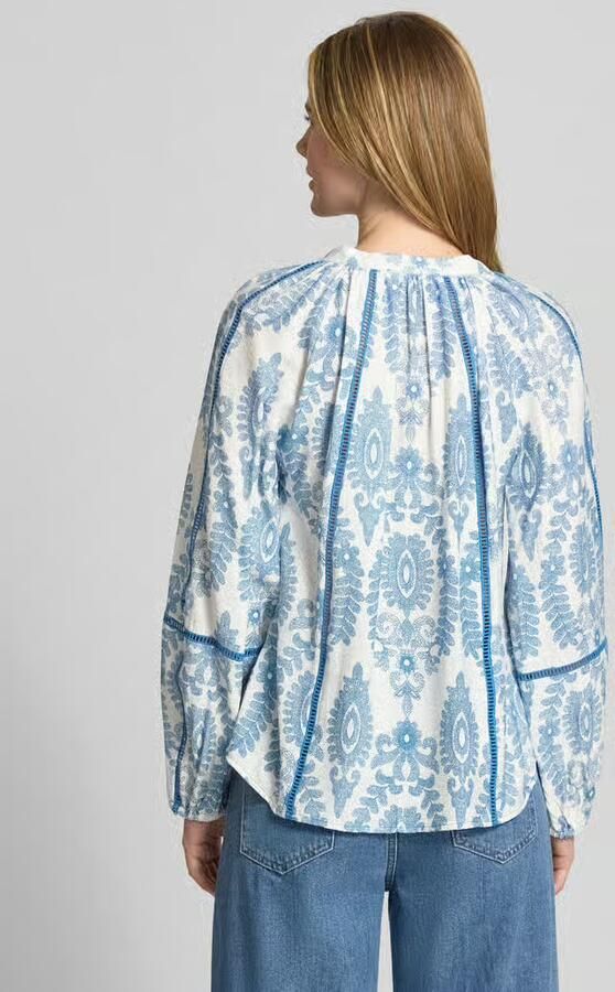 LOLLYS LAUNDRY Regular fit blouse van viscosemix Model 'Vero' - Foto 3