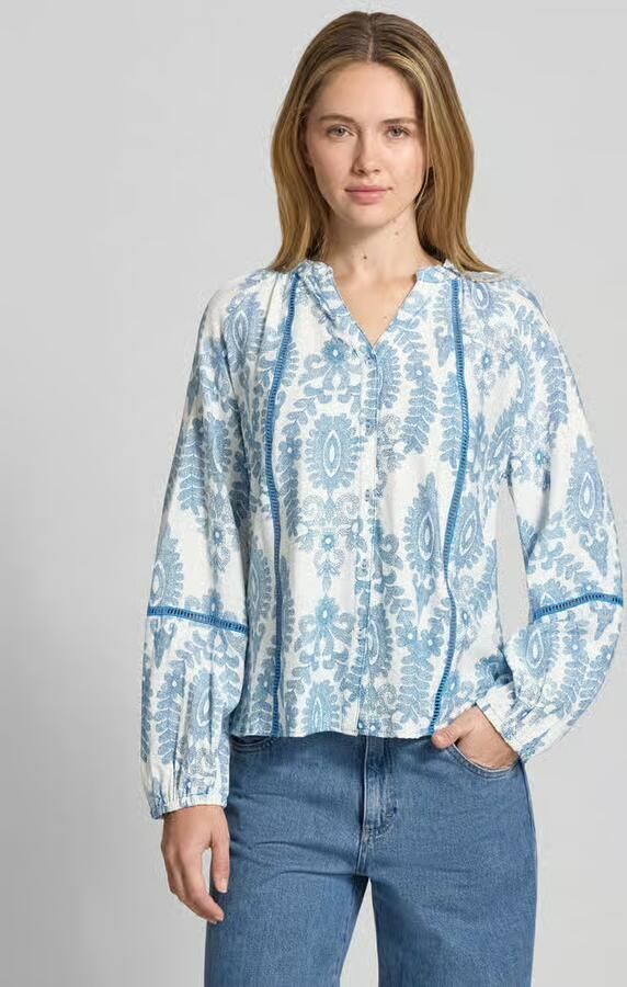 LOLLYS LAUNDRY Regular fit blouse van viscosemix Model 'Vero' - Foto 2