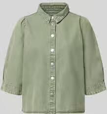 LOLLYS LAUNDRY Regular fit overhemdblouse van viscosemix model 'Bono'
