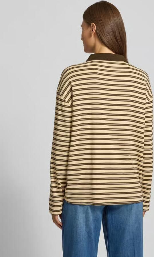 LOLLYS LAUNDRY Regular fit poloshirt met korte knoopsluiting model 'Moby'