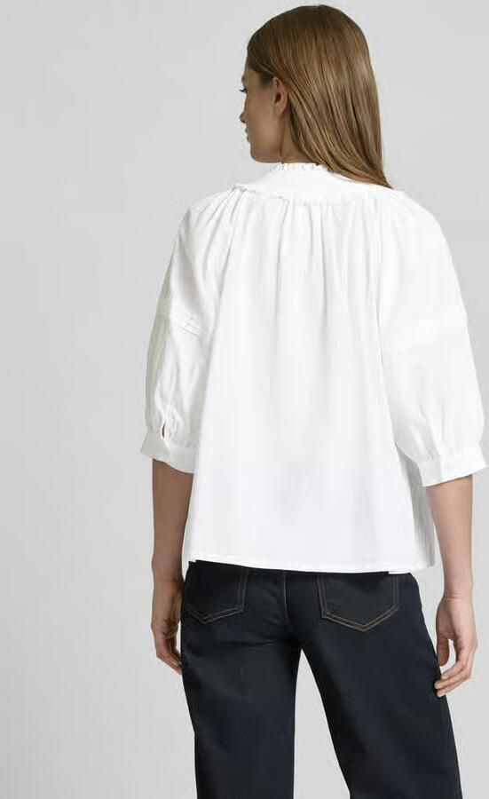 LOLLYS LAUNDRY Relaxed fit blouse met 3 4-mouwen model 'Alvi'