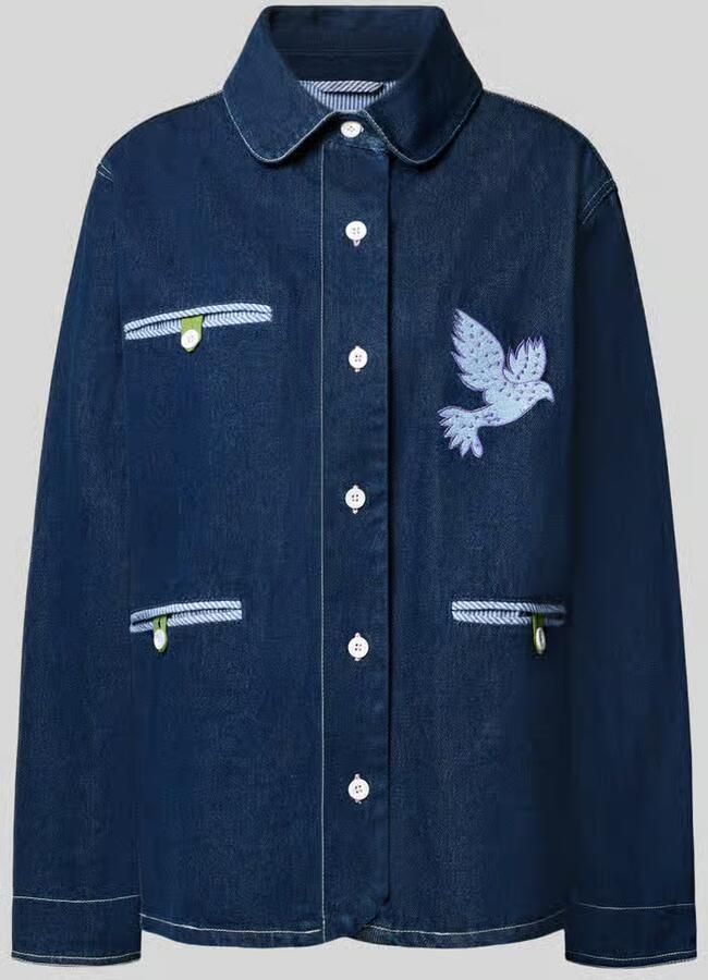 LOLLYS LAUNDRY relaxed fit jack in denimlook model 'Edda' - Foto 2