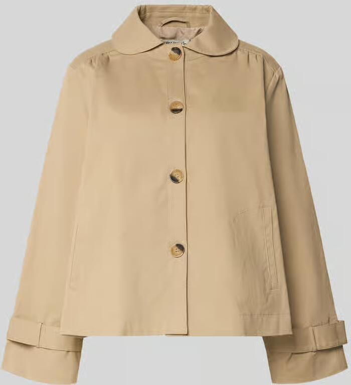 LOLLYS LAUNDRY Relaxed fit jack met platte kraag model 'Viola'