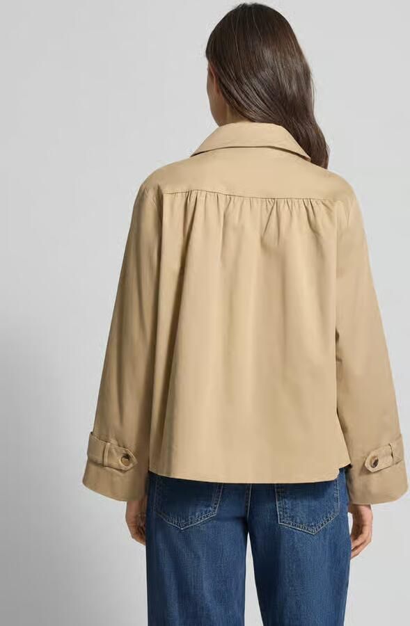 LOLLYS LAUNDRY Relaxed fit Jack met platte kraag Model 'Viola'