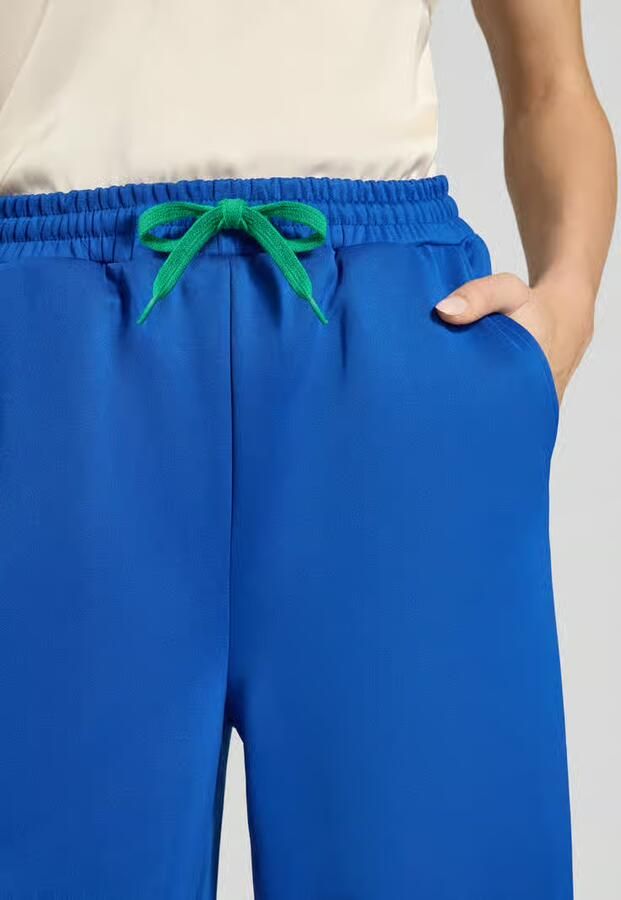 LOLLYS LAUNDRY Sweatpants met wijde pijpen en elastische band model 'Liam' - Foto 2