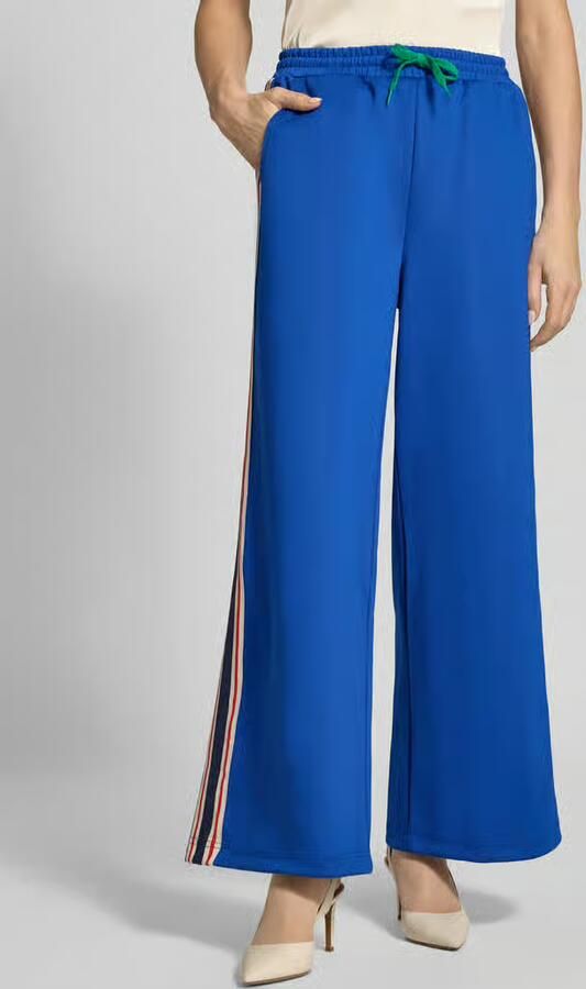 LOLLYS LAUNDRY Sweatpants met wijde pijpen en elastische tailleband model 'Liam' - Foto 2