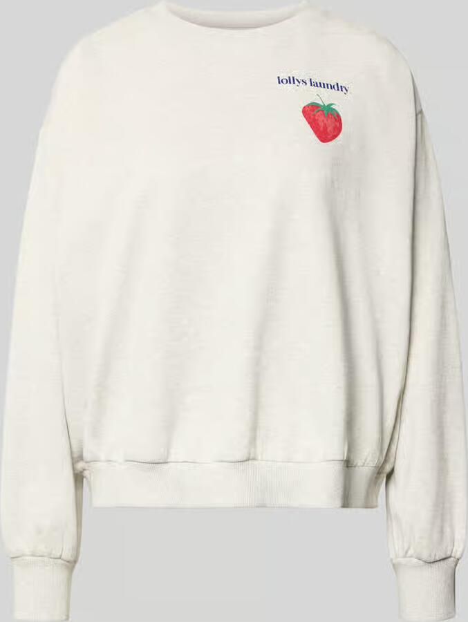 LOLLYS LAUNDRY Sweatshirt met motiefprint model 'Sydney'