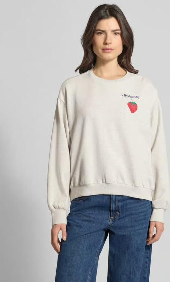 LOLLYS LAUNDRY Sweatshirt met motiefprint model 'Sydney' - Foto 4