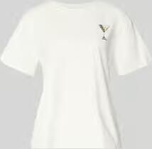 LOLLYS LAUNDRY T-shirt met labelprint model 'Eleanor'