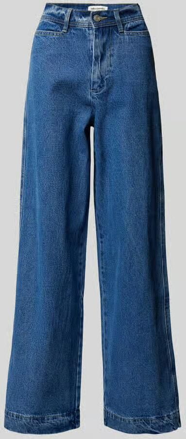LOLLYS LAUNDRY Wide leg jeans met steekzakken model 'Florida' - Foto 2