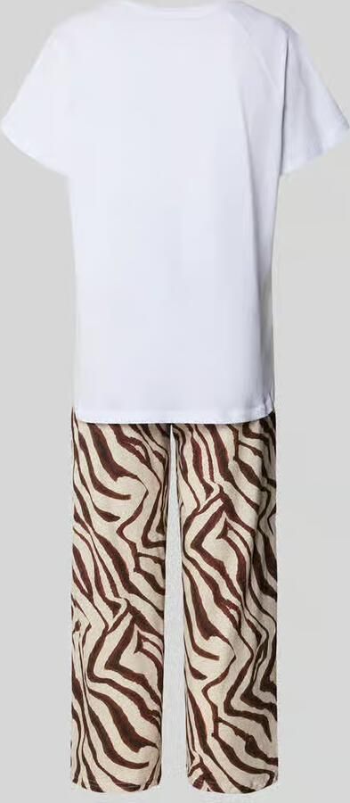 LOUIS & LOUISA Pyjama met stitching model 'Wild und Wunderbar'