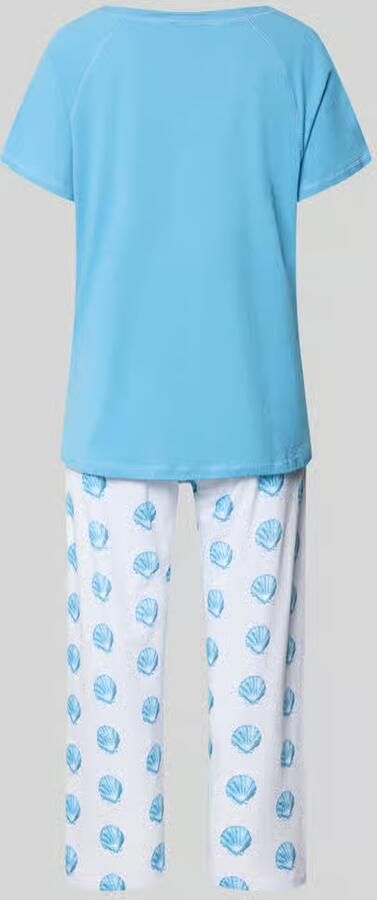 LOUIS & LOUISA regular fit pyjama met strikdetail - Foto 2