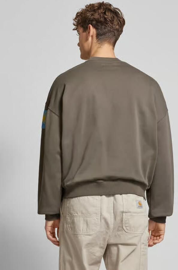Low Lights Studios Oversized sweatshirt met labeldetail - Foto 3