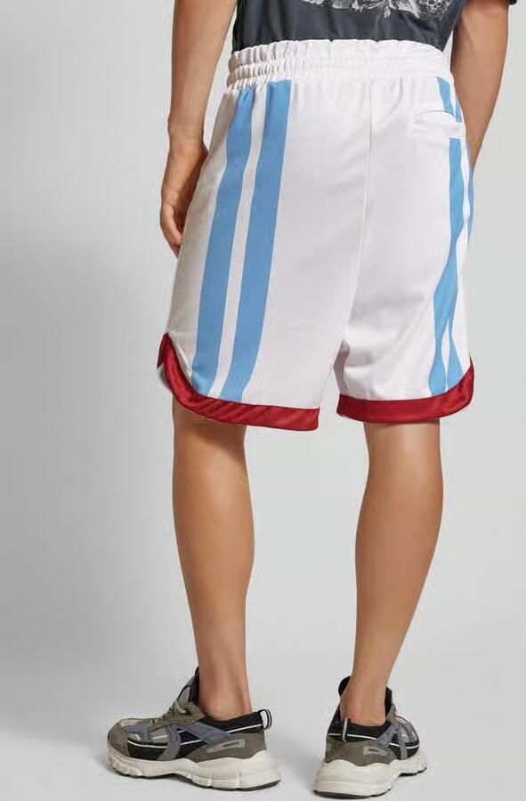 Low Lights Studios Sweatshorts met labeldetails model 'SEVENTY SEVEN'' - Foto 3