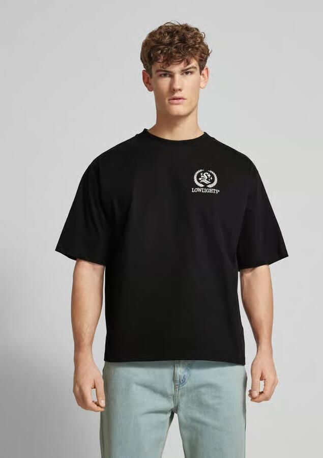 Low Lights Studios T-shirt met labelstitching - Foto 2