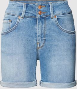 LTB Korte slim fit jeans met labelpatch model 'Becky'