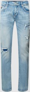 LTB Tapered fit jeans met destroyed-details model 'Joshua'