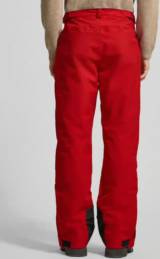 LUHTA Flared stoffen broek met ritszakken model 'KUMPULA'