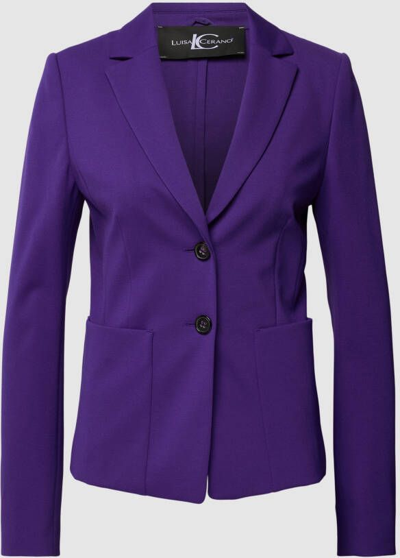 LUISA CERANO Blazer met steekzakken
