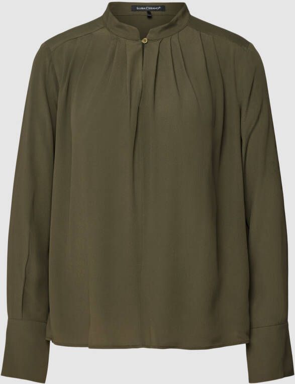 LUISA CERANO Blouse met druppelvormige hals