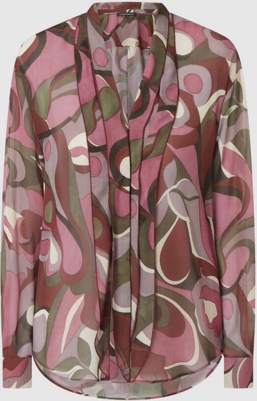 LUISA CERANO Blouseshirt met abstract motief