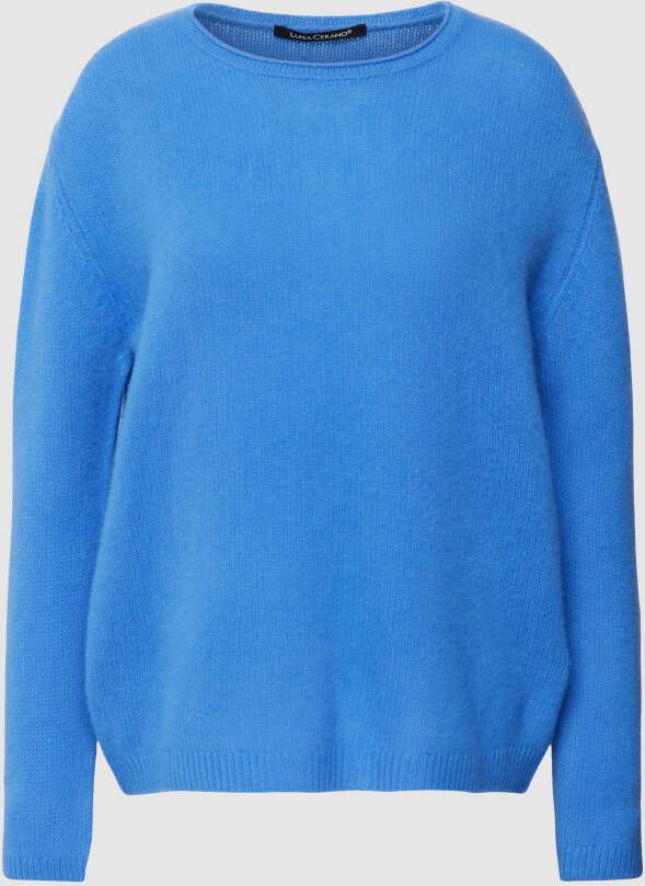 LUISA CERANO Gebreide pullover met kabelpatroon