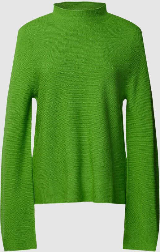 LUISA CERANO Gebreide pullover met opstaande kraag