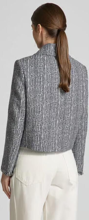 LUISA CERANO Blazer met platte kraag