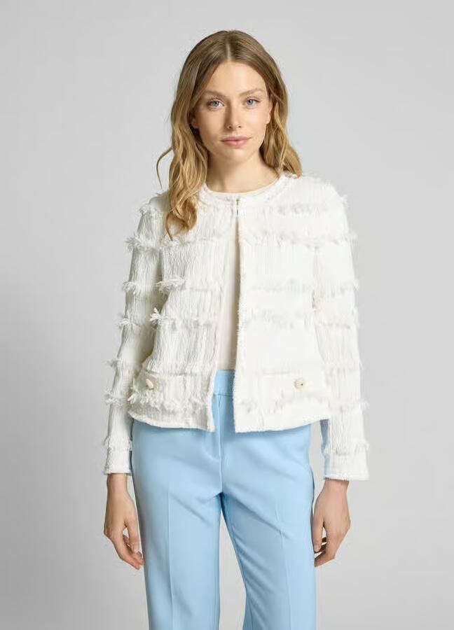 LUISA CERANO Blazer met structuurmotief - Foto 3