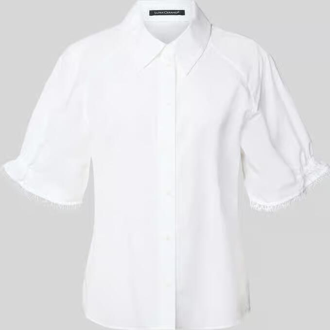 LUISA CERANO Blouse met 1 2-mouwen en overhemdkraag - Foto 2