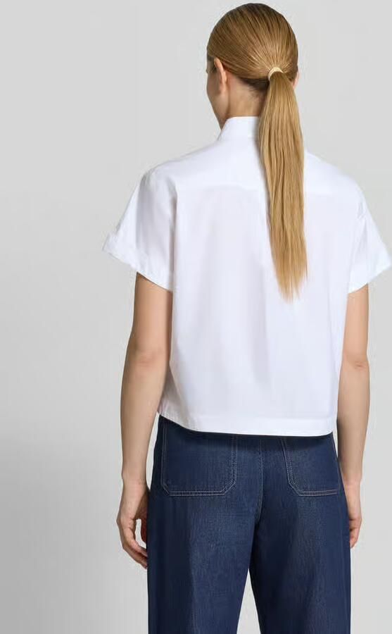 LUISA CERANO boxy fit blouse met borstzak - Foto 2