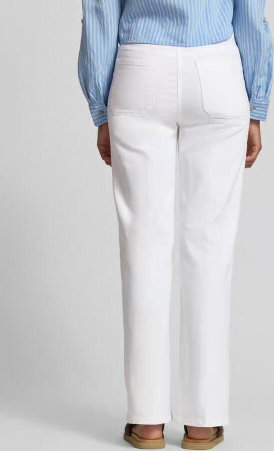 LUISA CERANO Flared cut jeans met steekzakken - Foto 3