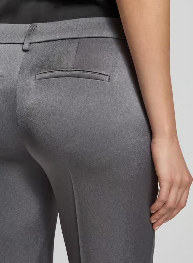 LUISA CERANO Flared stoffen broek met bandplooien - Foto 2