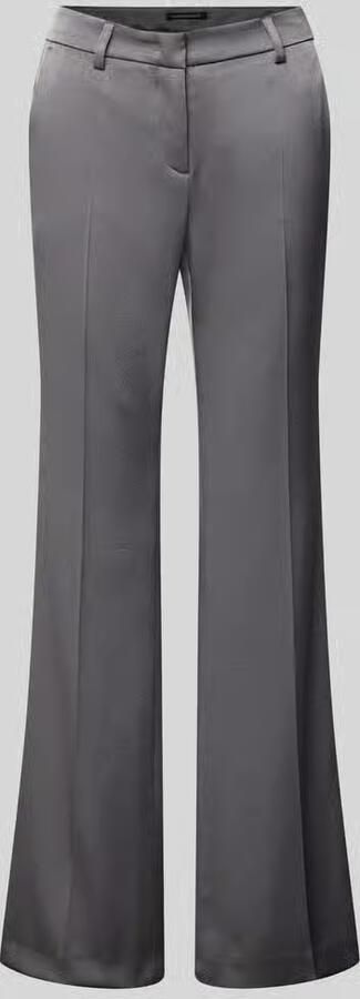 LUISA CERANO Flared stoffen broek met bandplooien