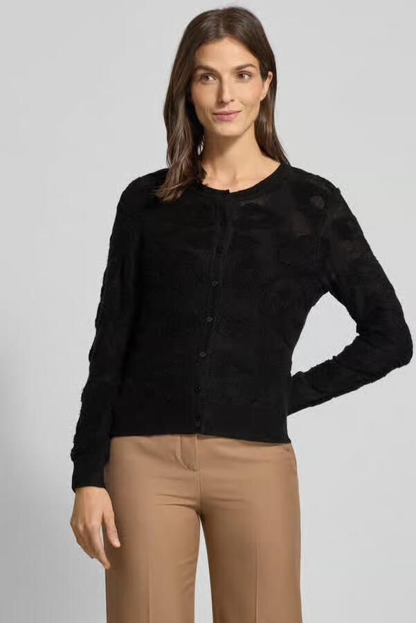 LUISA CERANO Gebreid jack met knoopsluiting - Foto 2