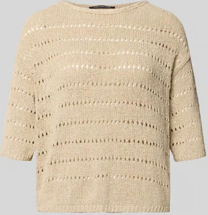 LUISA CERANO Gebreide pullover met 1 2-mouwen - Foto 2