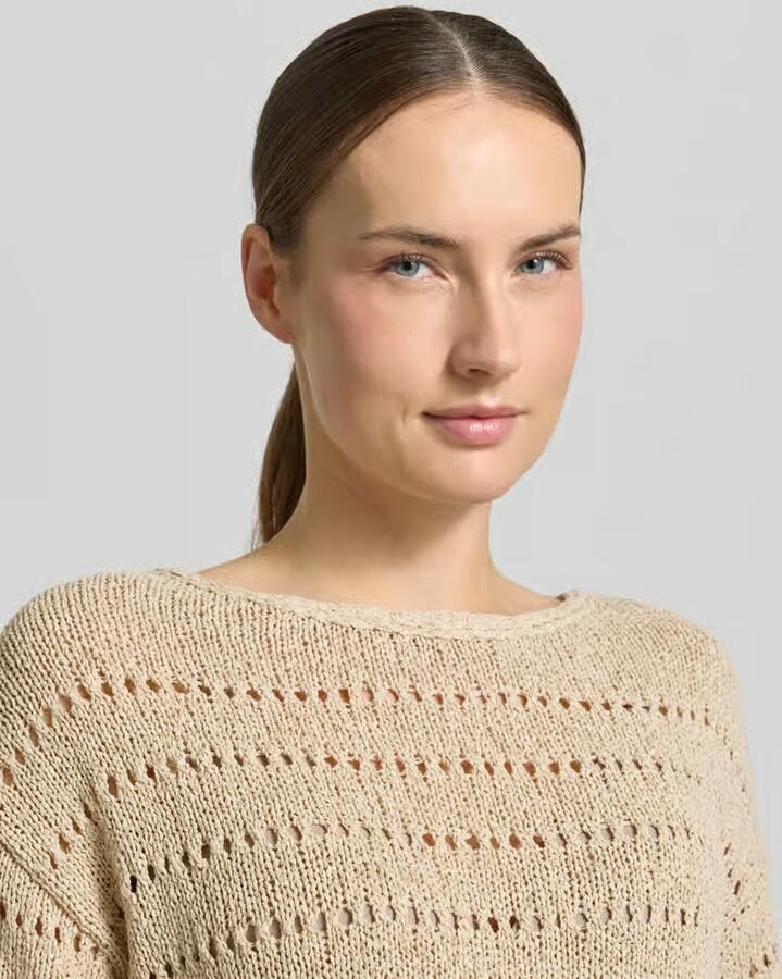 LUISA CERANO Gebreide pullover met 1 2-mouwen