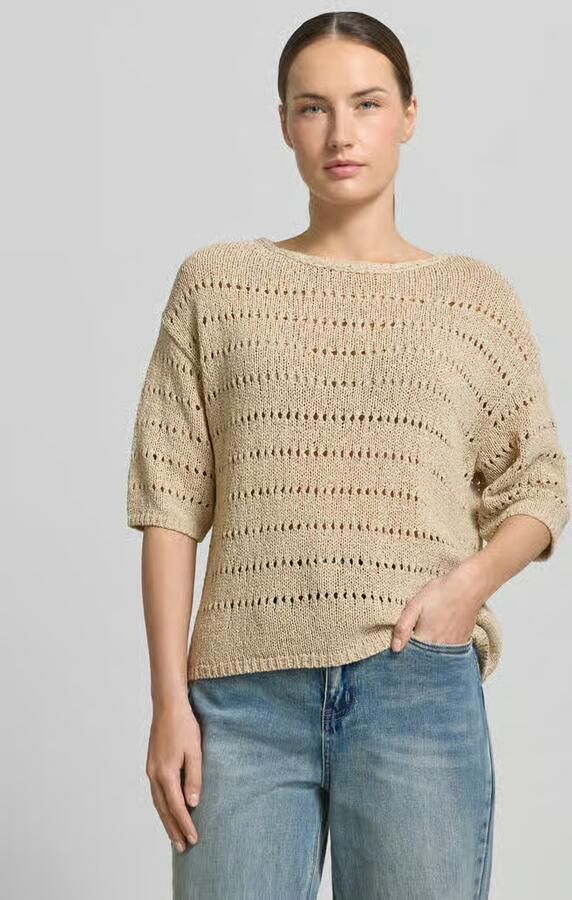 LUISA CERANO Gebreide pullover met 1 2-mouwen - Foto 2