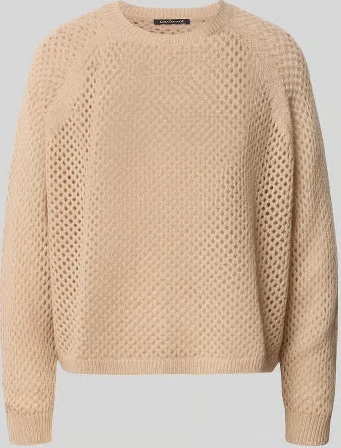LUISA CERANO Gebreide pullover met kasjmiergehalte